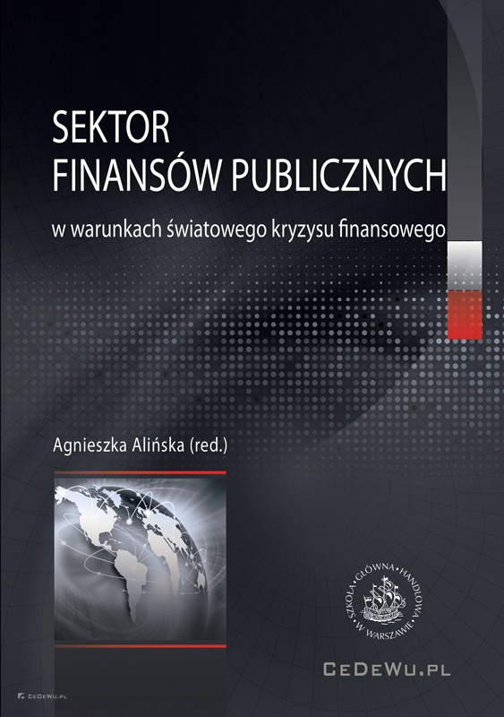 Sektor finansów publicznych w warunkach światowego kryzysu finansowego