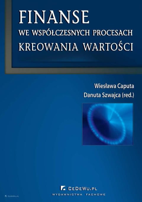 Finanse we współczesnych procesach kreowania wartości