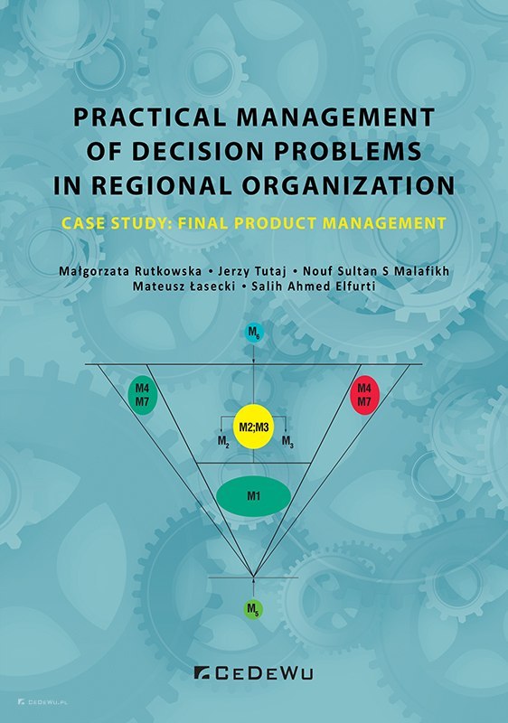 Practical management of decision problems in regional organization. Case study: Final product management