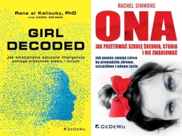 ! ZESTAW ! Girl Decoded + Ona - jak przetrwać szkołę średnią, studia i nie zwariować